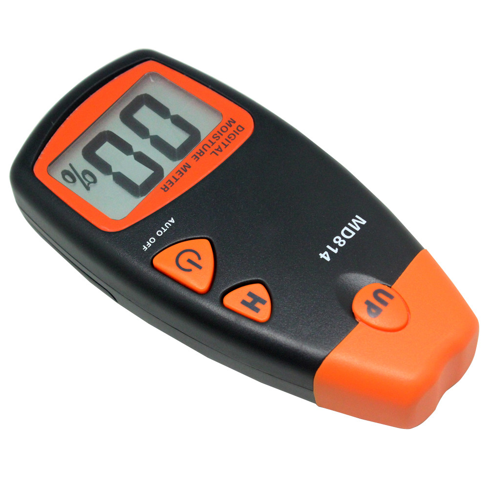 New 4 pin wood Moisture meter 5-40% 1% + 2 replace pins MD814 USA