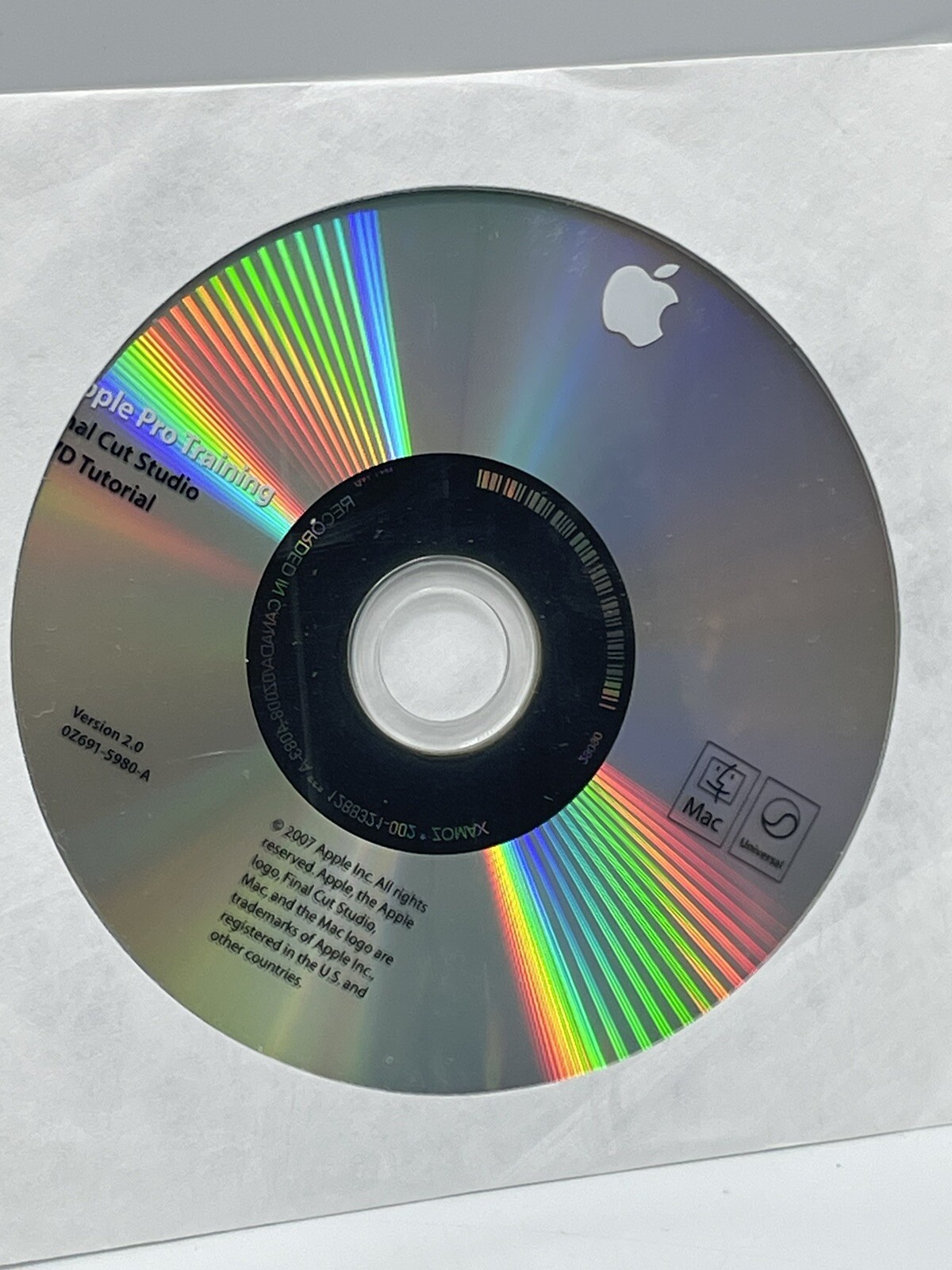 Final Cut Studio 2.0.1 Software Pro 6 Manuals