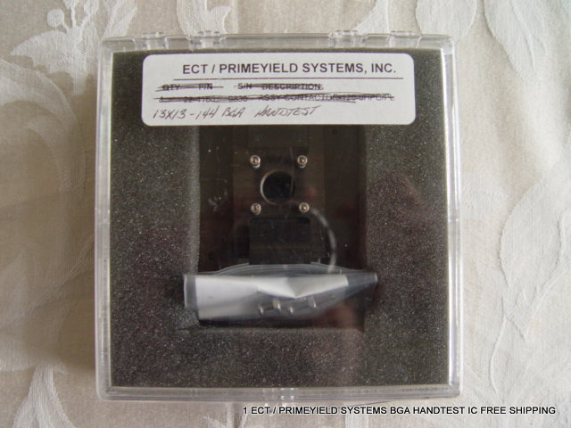 1 ECT / PRIMEYIELD SYSTEMS BGA HANDTEST IC FREE SHIPPING