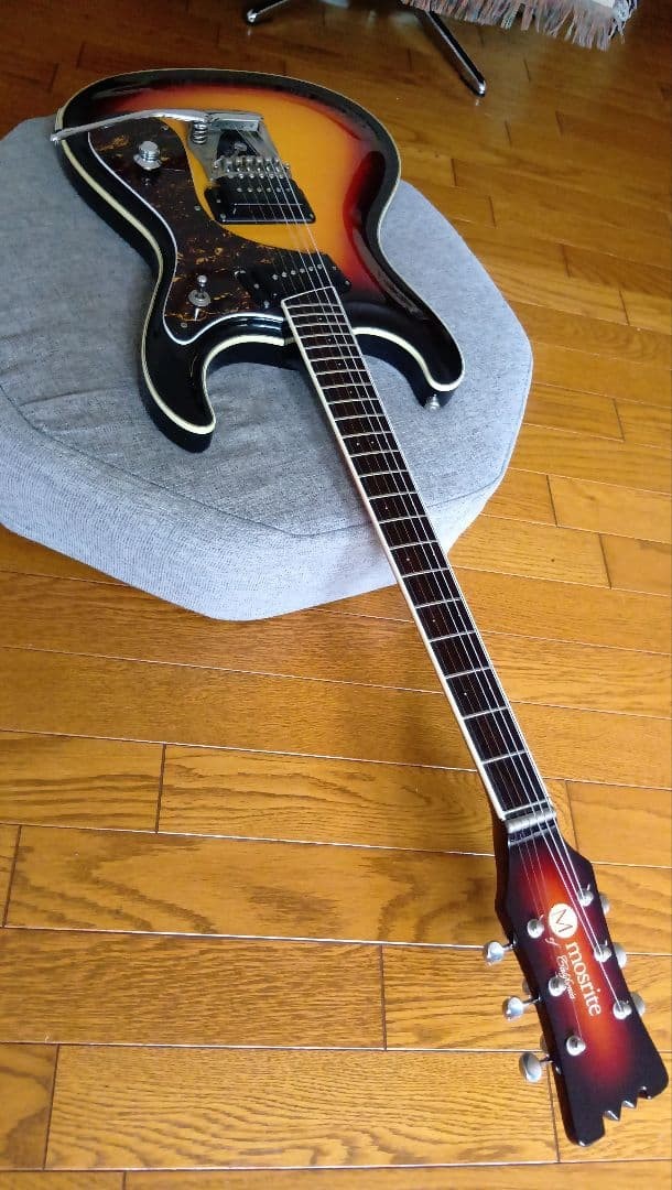 Mosrite Super Custom 63 Black Cloud Set Neck