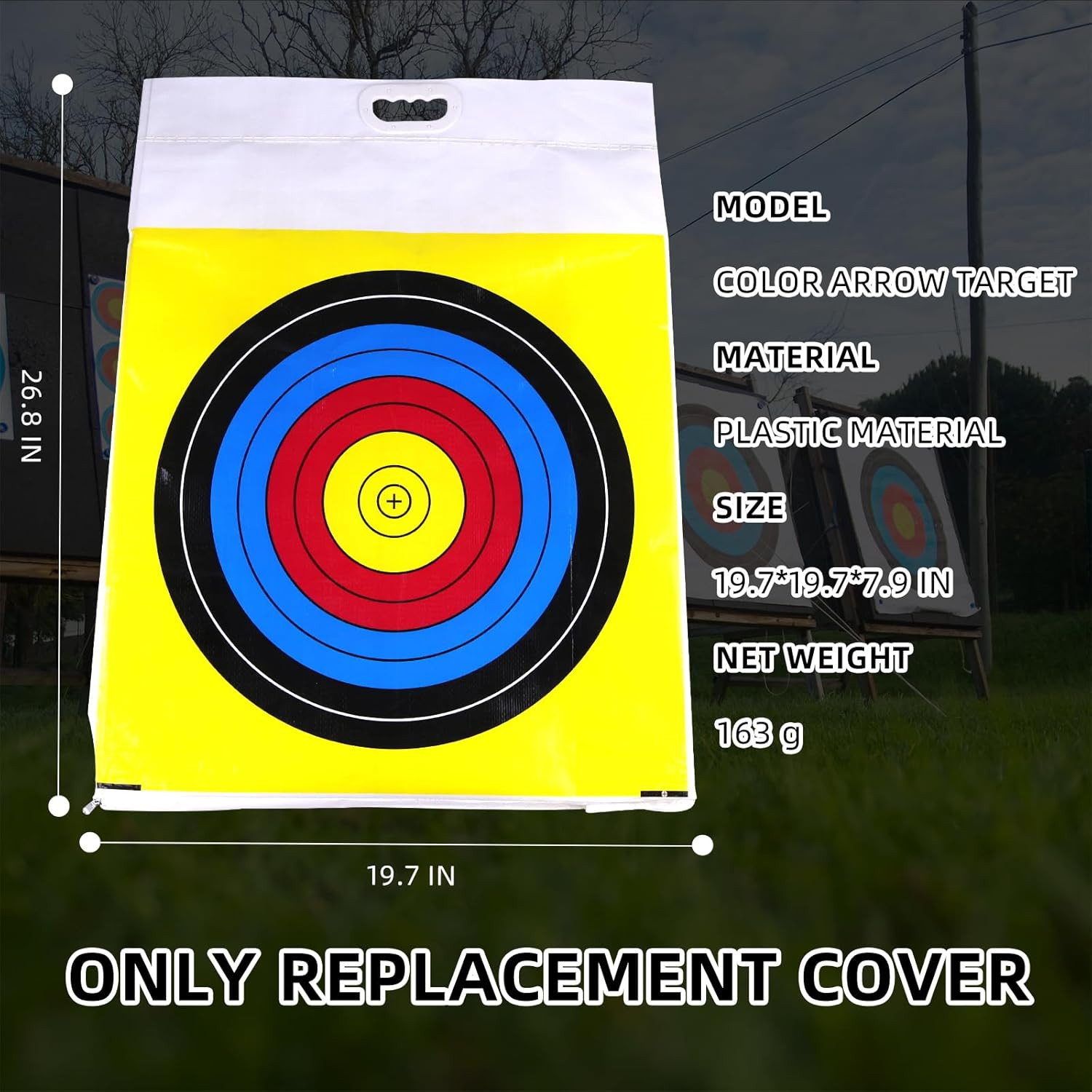 Archery Target Bag Weatherproof Outdoor Range Field Point Backyard Shooting Prac