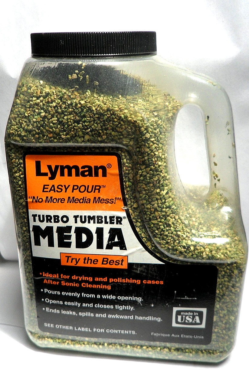 Lyman Turbo Tumbler Media Easy Pour Tumbler Treated Corncob