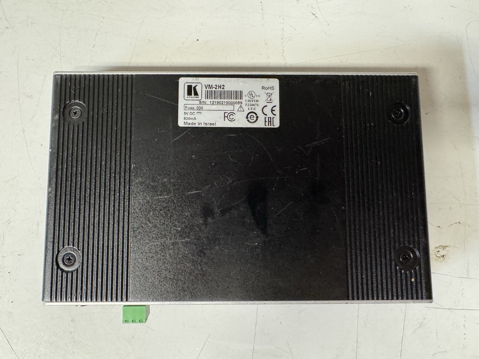 Kramer VM-2H2 4K HDMI 2.0 1:2 DA Distribution Amplifier