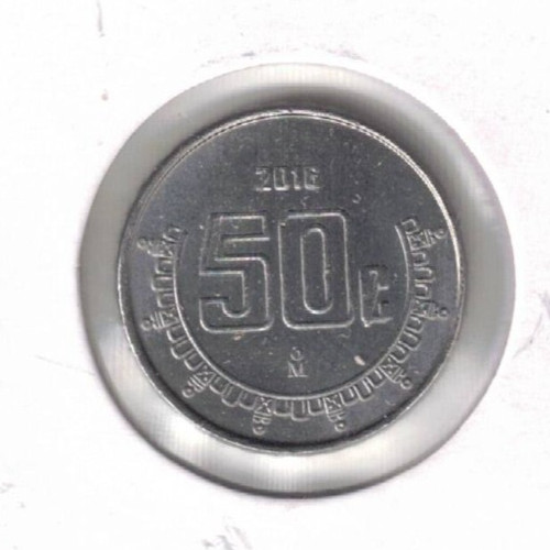 2016 Mexico Uncirculated Fifty Centavos Coin