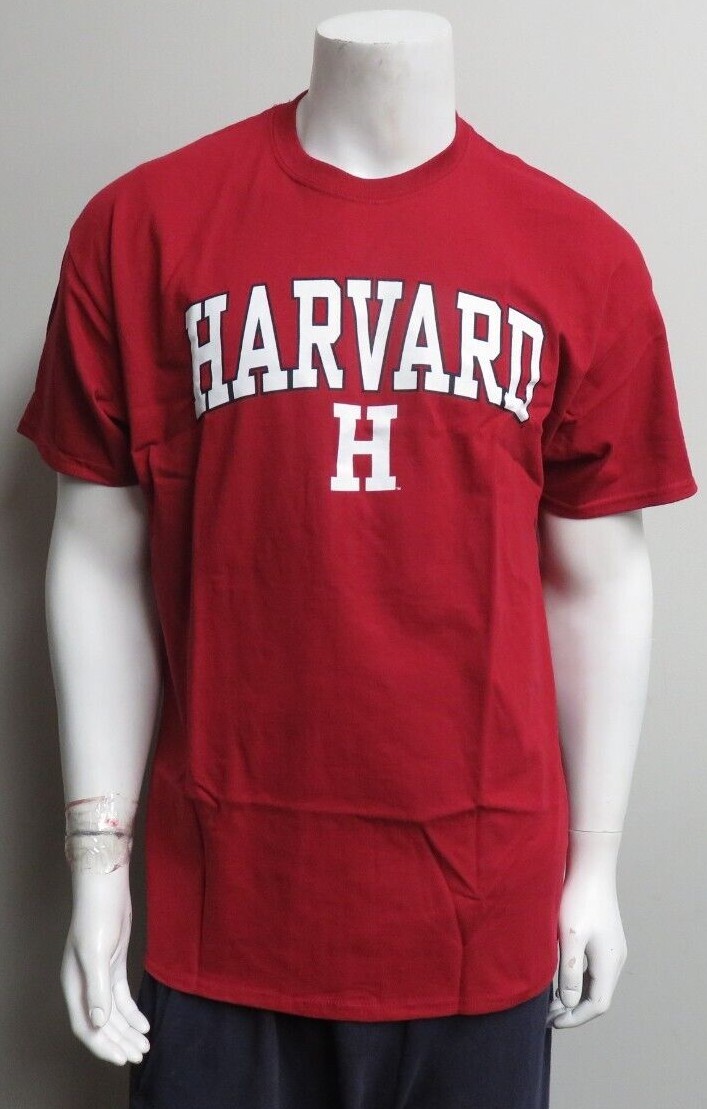 Harvard University Crimson T-Shirt - Red - A/S Sports NWT Multiple Sizes