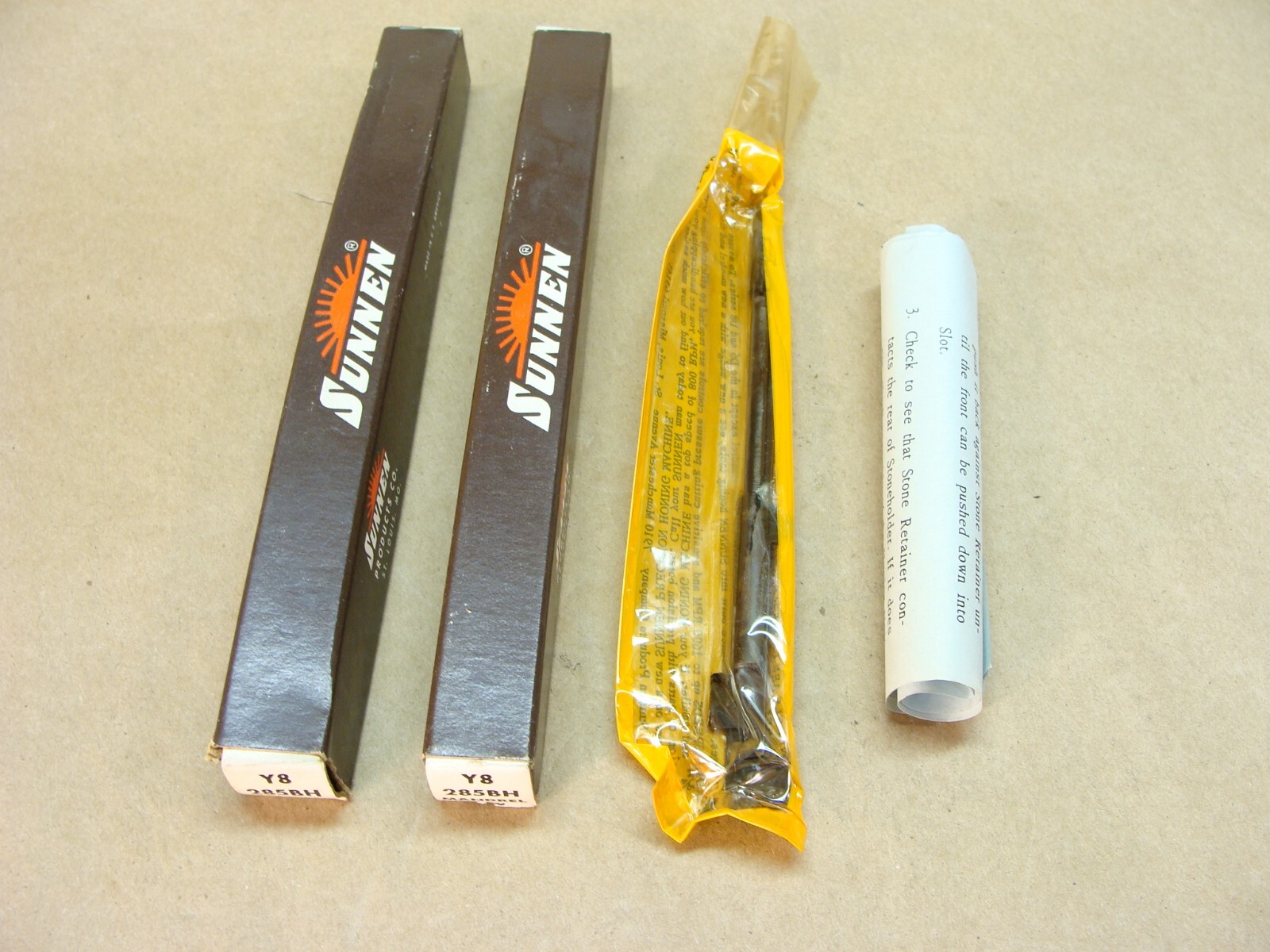 NEW lot of 2 SUNNEN Y8 285BH mandrel with wedge