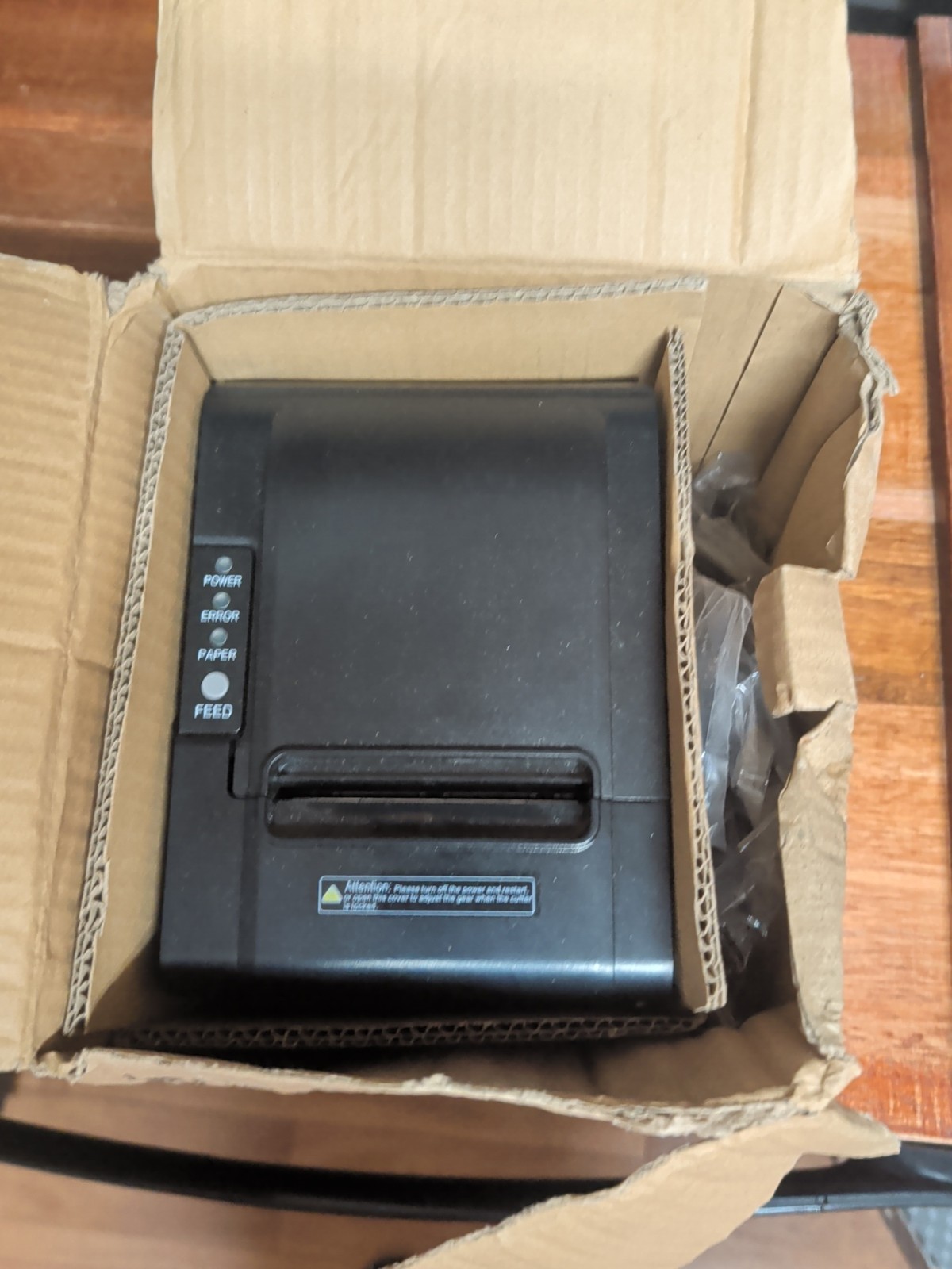 Rongta Mini Thermal Receipt Printer USB Ethernet Cash Register Printer UNTESTED