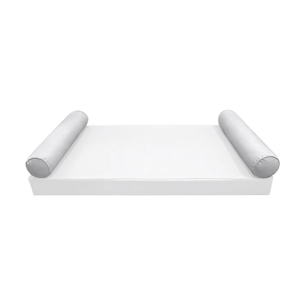 |COVER ONLY| STYLE 5 Full Bolster Pillow Daybed Porch Swing Pipe Trim AD105