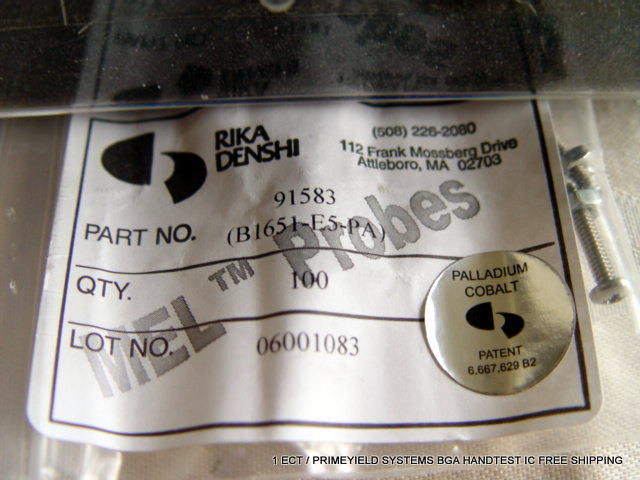 1 ECT / PRIMEYIELD SYSTEMS BGA HANDTEST IC FREE SHIPPING