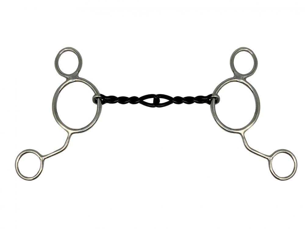Showman Stainless Steel Wonder Bit w/ Twisted Sweet Iron Mouth