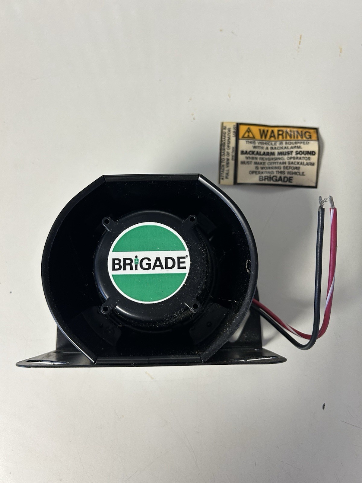 Brigade Back Up Alarm Model SA917 12 - 24 Volt