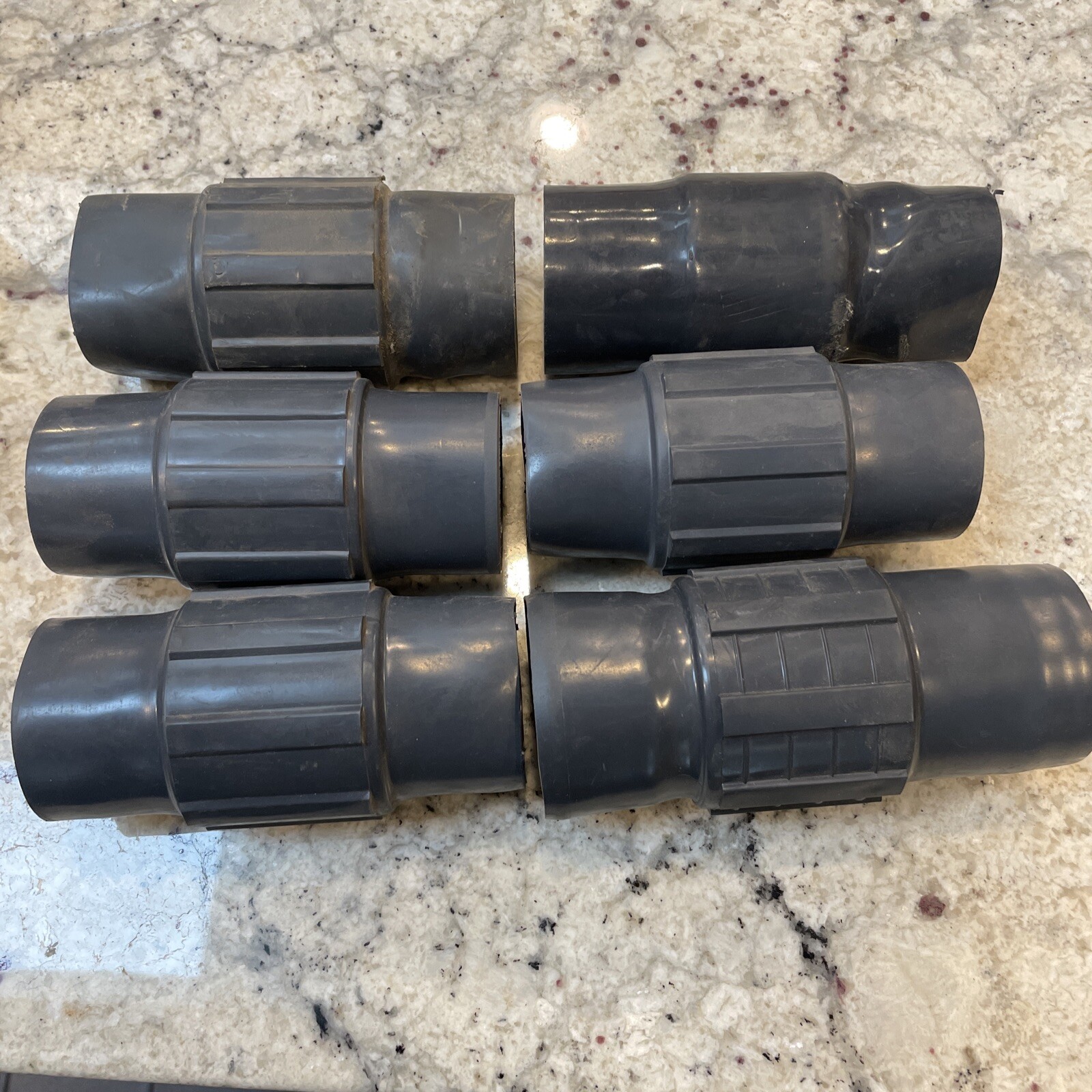 2" Robroy Plasti-Bond RedH2ot PVC-Coated Steel Rigid Conduit Coupling (qty 6)