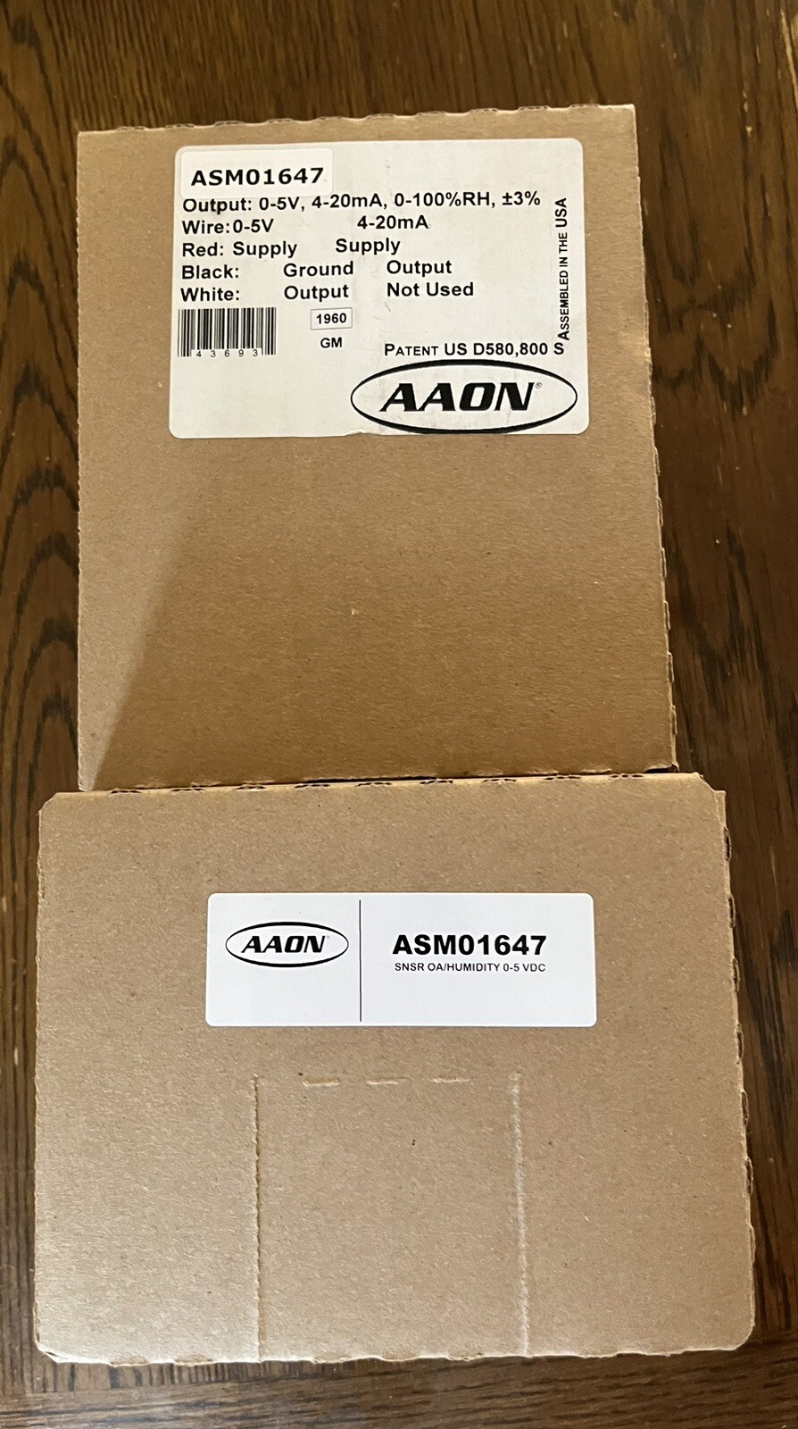 NEW AAON ASM01647 Outside Air/Humidity Sensor OEM