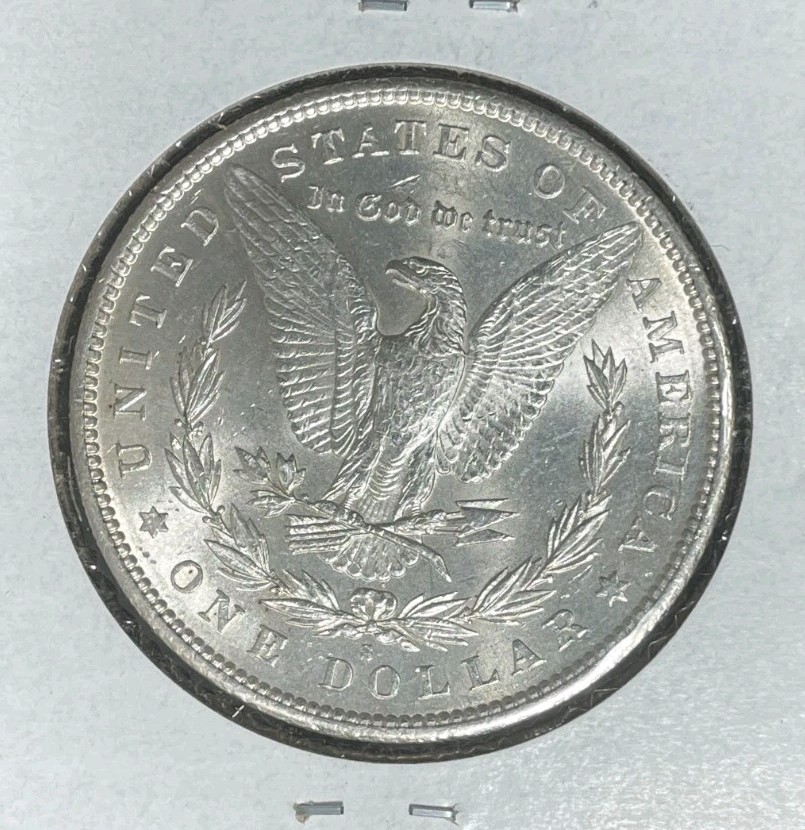 1890-S MORGAN SILVER DOLLAR ~ SL/UNC ~NICE COIN~