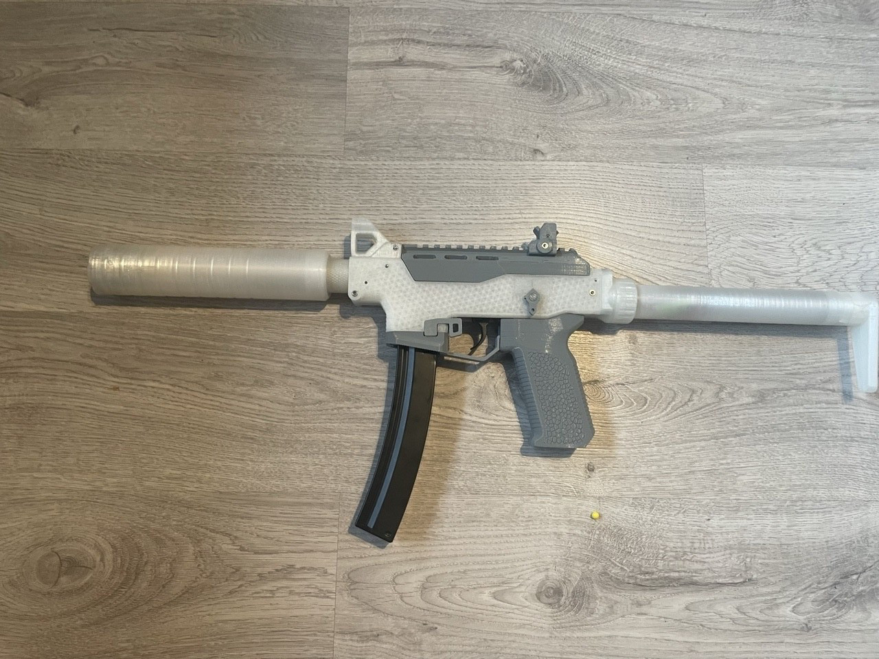 Airsoft Gun MP5 gearbox v3 glowing in the dark