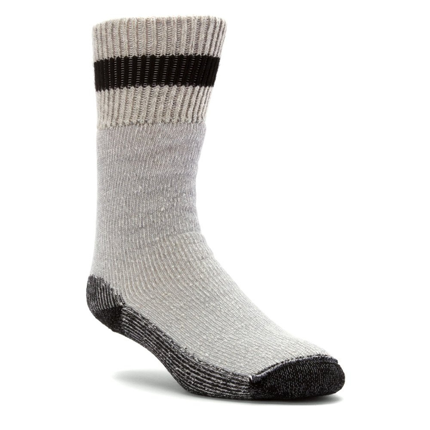 Wigwam Diabetic Thermal Socks Large Grey/Black