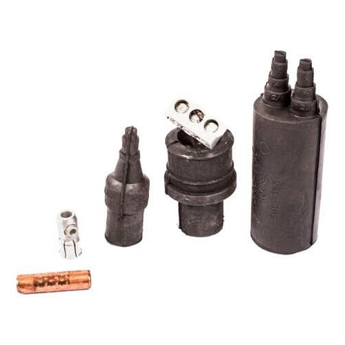 Homac DYU-M, 600 V, 30 A, 14 to 2 Main/12 to 4 Tap, Disconnect Kit, 1 pc