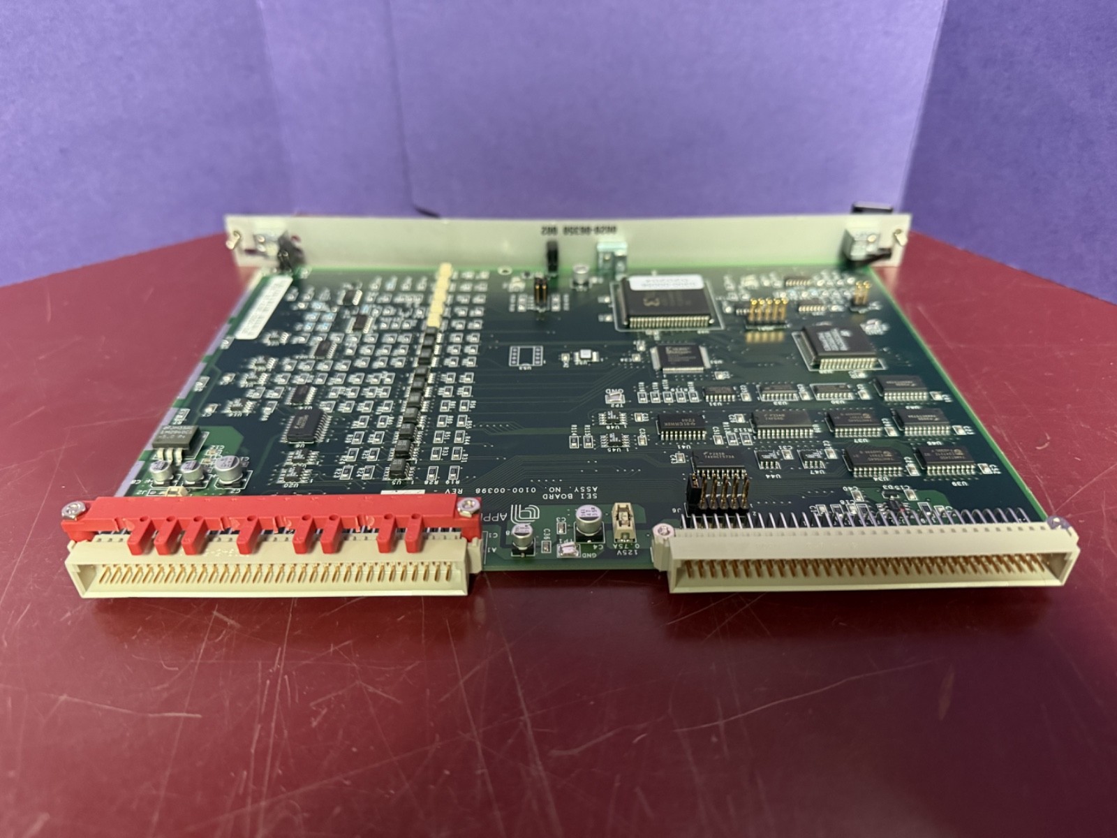 AS IS UNTESTED FOR PARTS AMAT 0100-00398 SEI Board System Electronics Interface