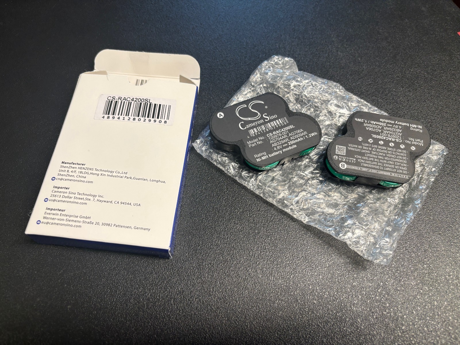 120978-001 Cameron Sino Batteries Left & Right HP Smartarray 5300 MSA1000