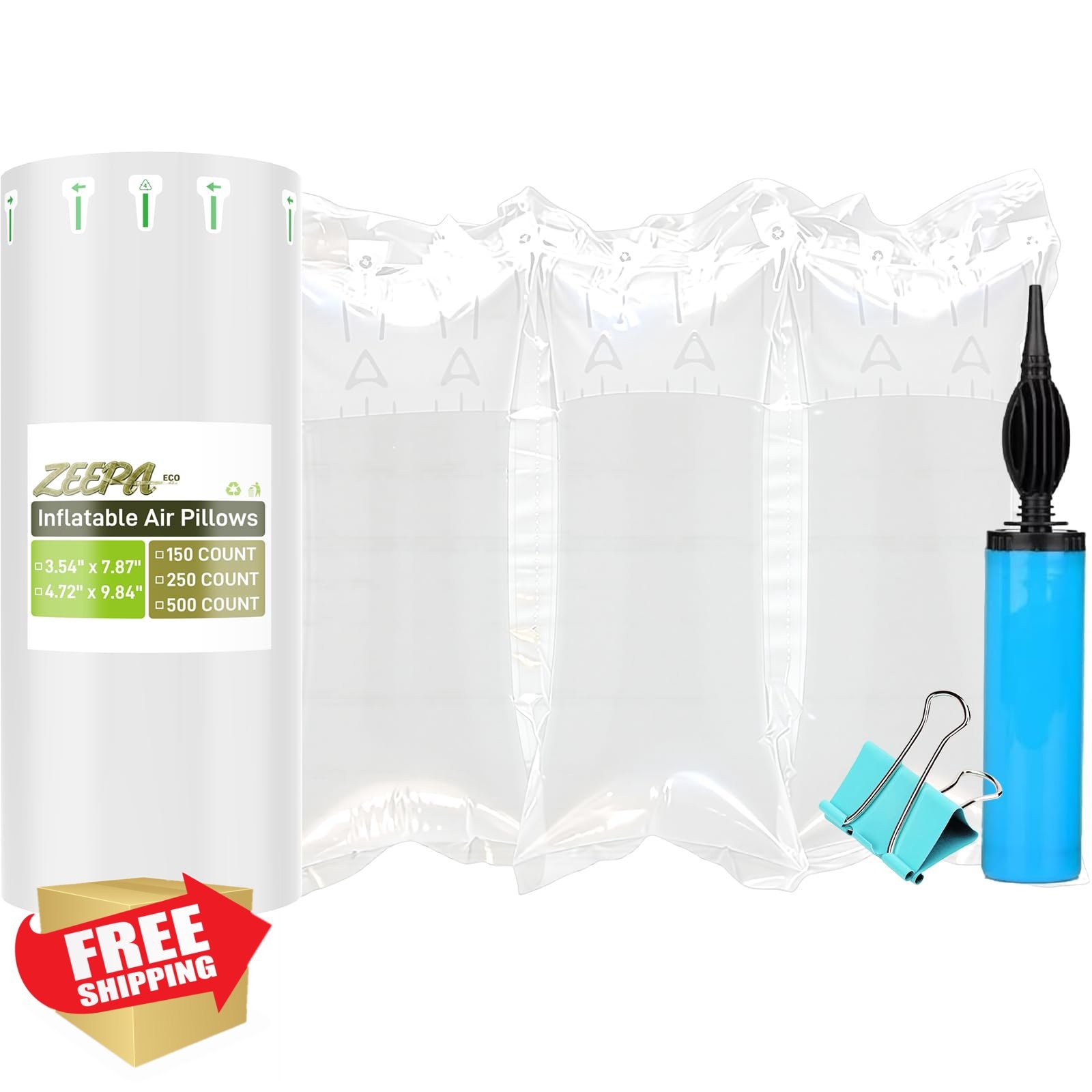 150ct Packing Air Pillows - Inflatable Shipping Box Filler