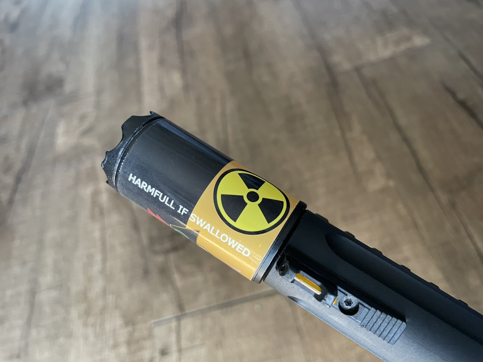 Airsoft “Ray Gun Battery” Tracer Unit Stickers (2-Pack)
