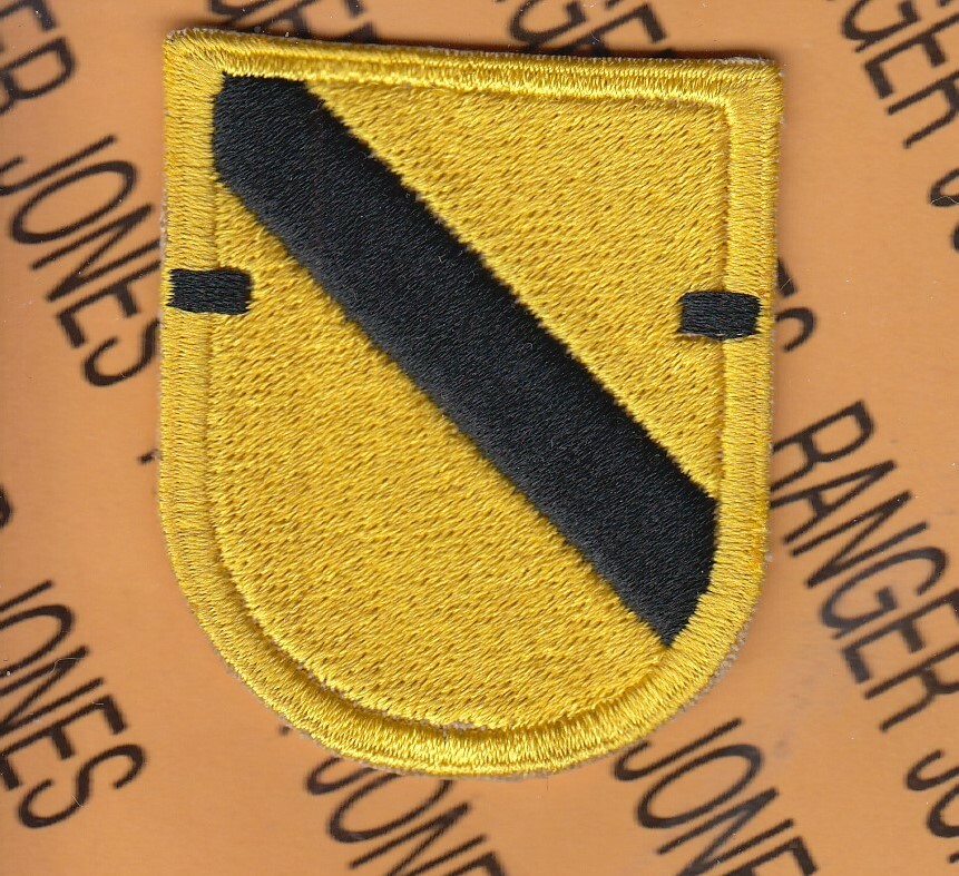 US Army 1st Bde 1st Cavalry Division BIP proposed beret flash patch c/e