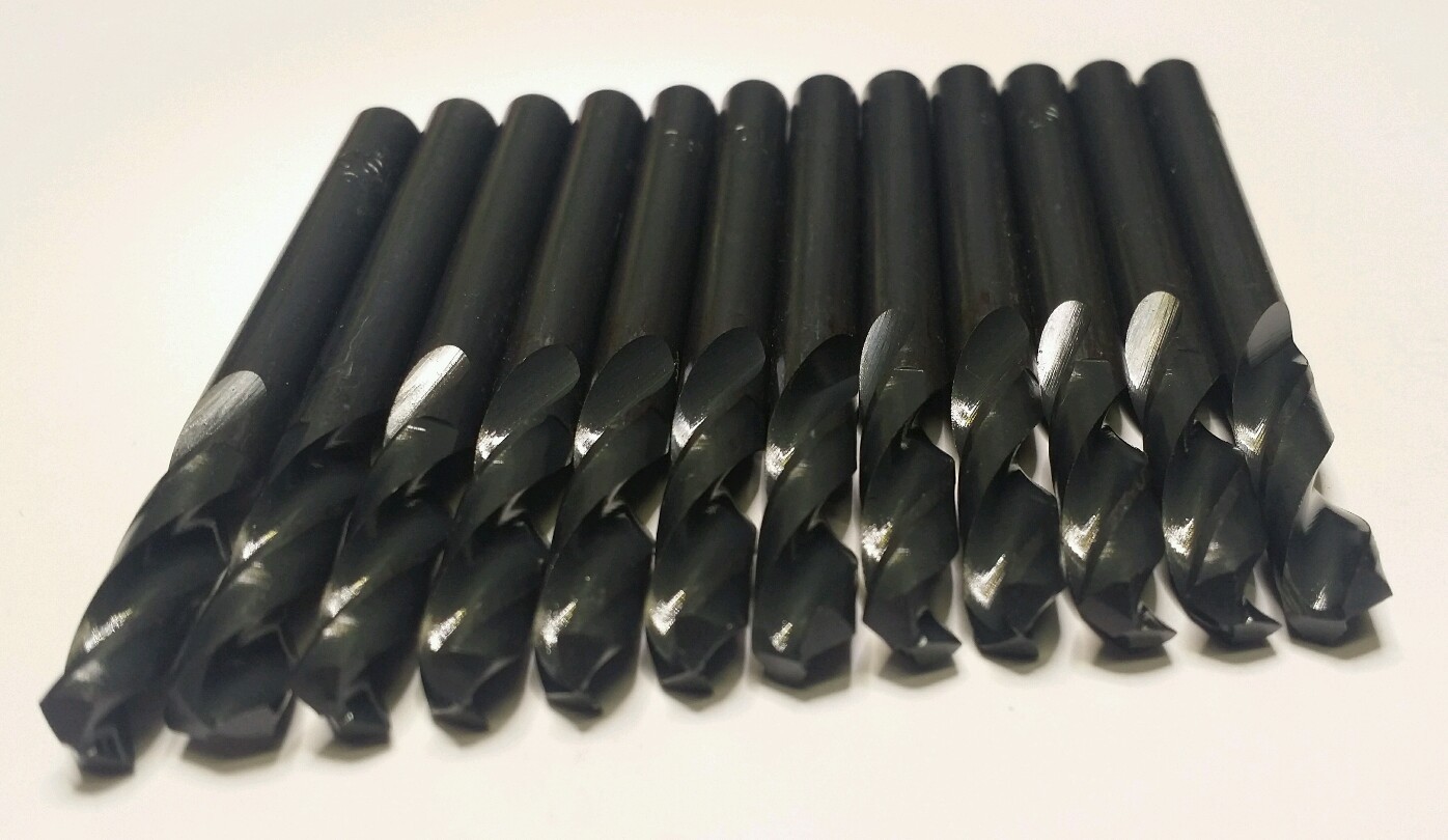 (12 Pack) HSS 5.8mm Diameter Drill Bits...  New Lot of 12 Pcs...