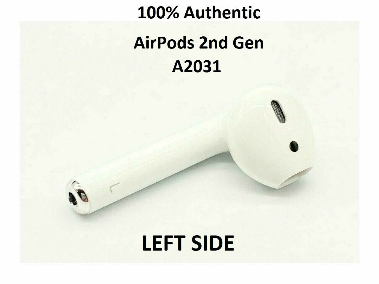 Apple AirPods 2nd Generation - Left Side AirPods Replacement A2031 - Good