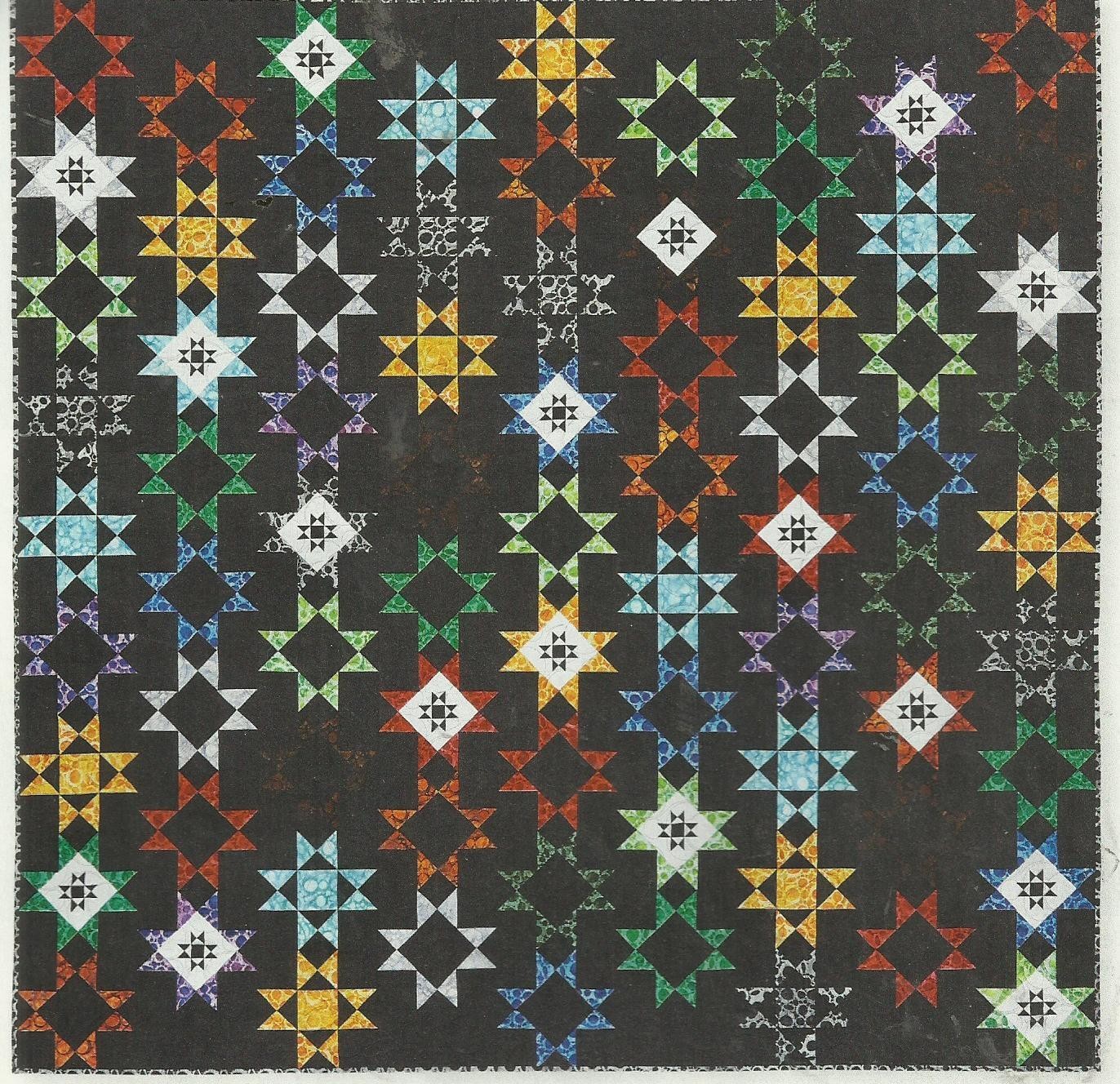 E0436 FIND YOUR INNER STAR QUILT PATTERN/INSTRUCTIONS