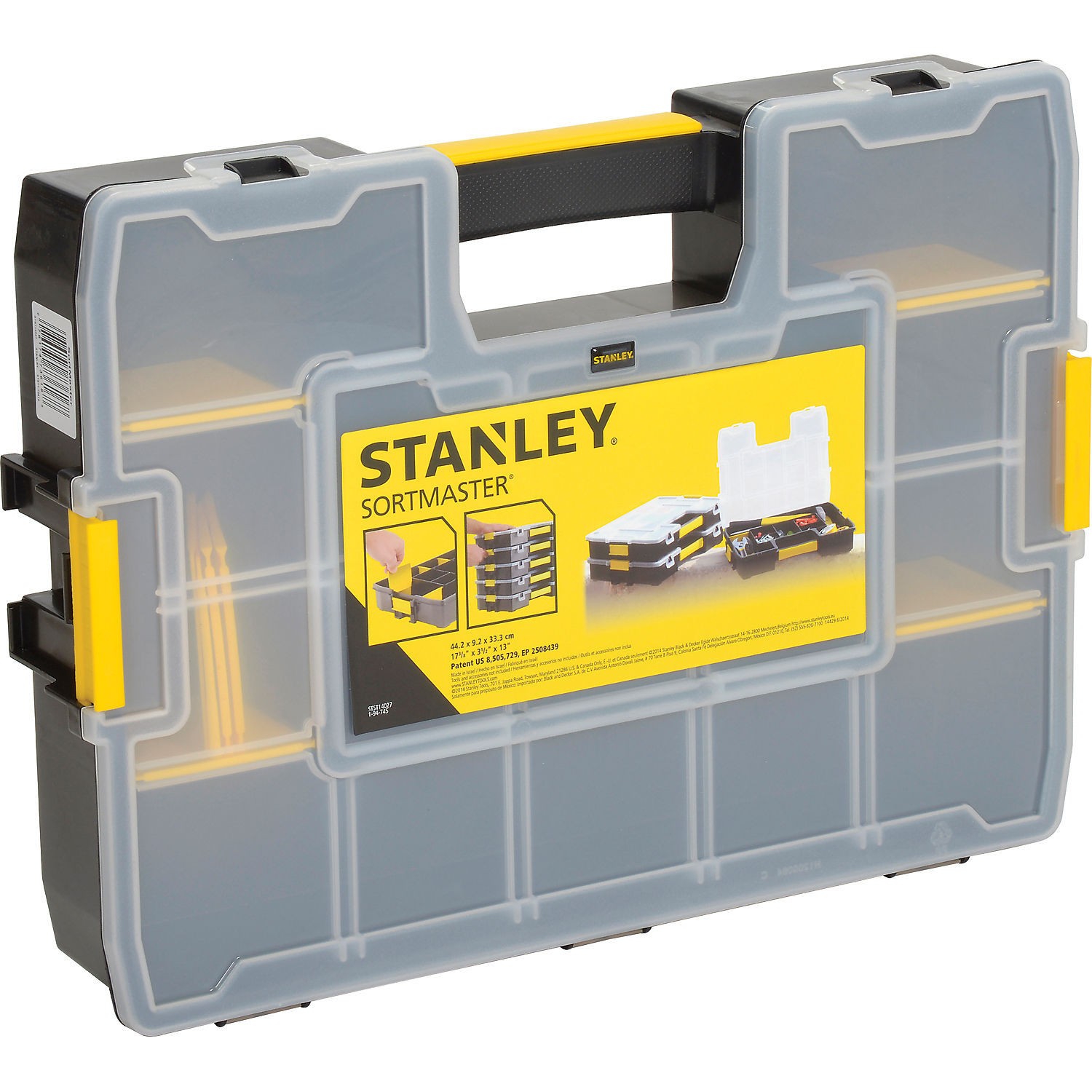 SortMaster8482; 17-Compartment Stackable Small Parts Organizer