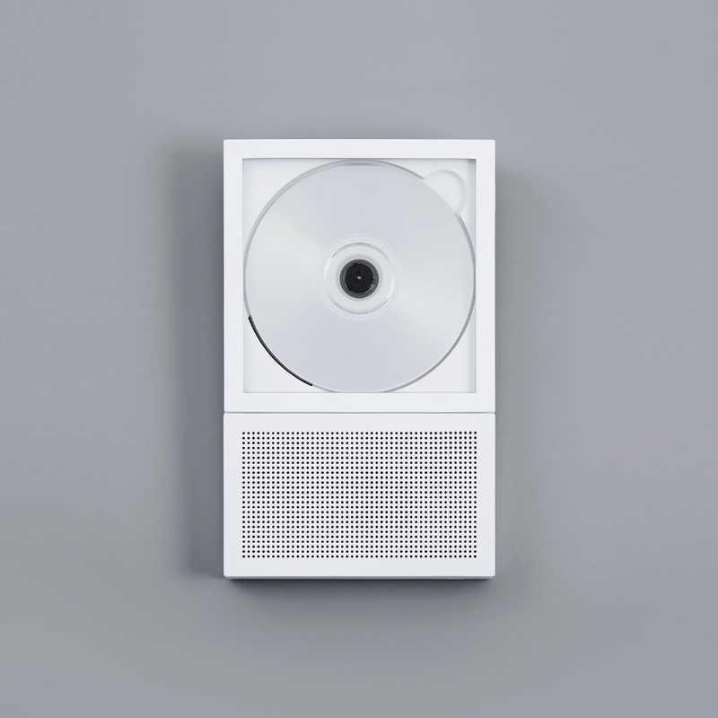 KM5 CP2-001-W White Portable/Wall-Mounted CD Player Instant Disk Audio CP2 k36