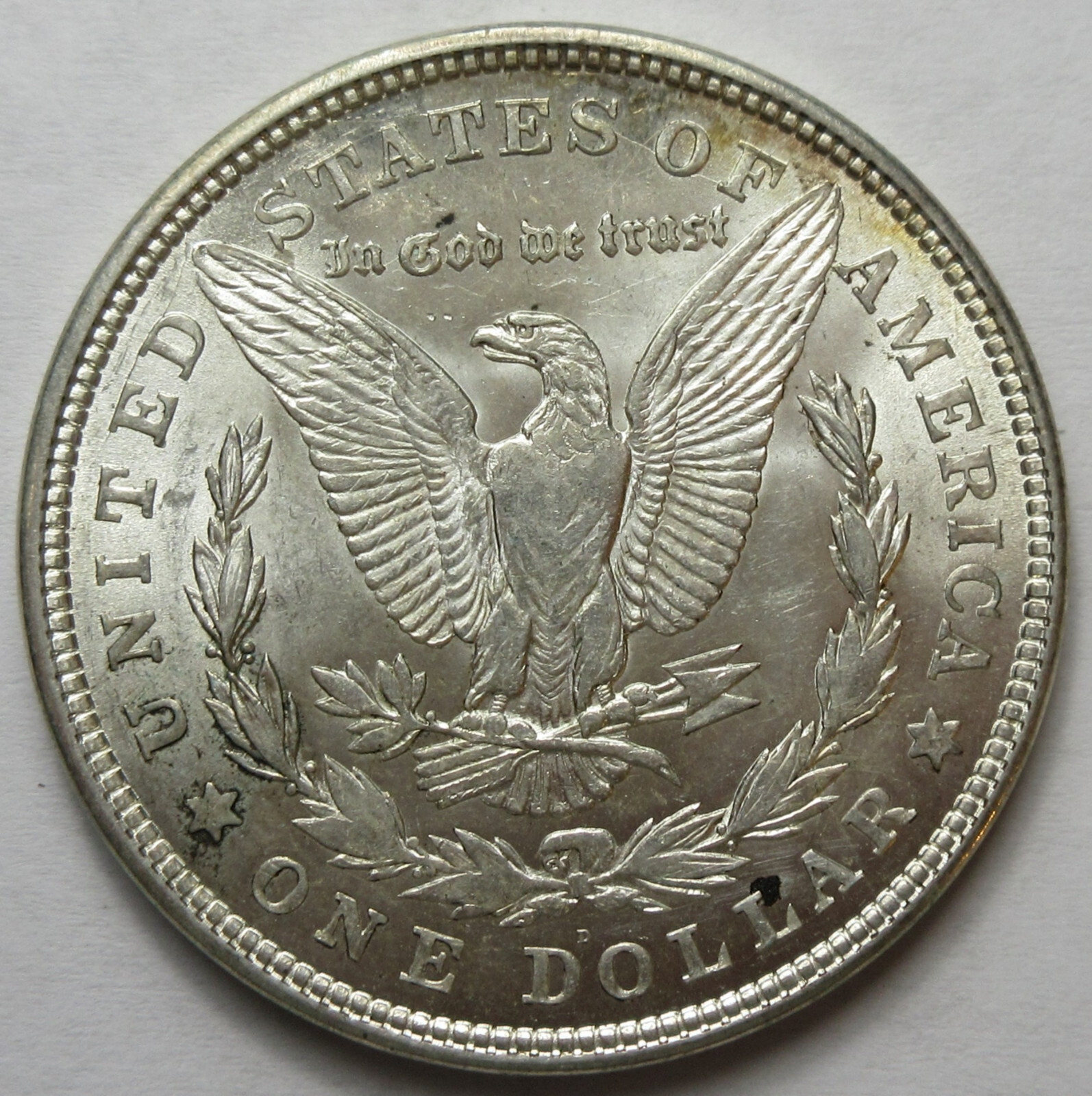 1921-D Silver Morgan Dollar -Choice UNC- (#87p)