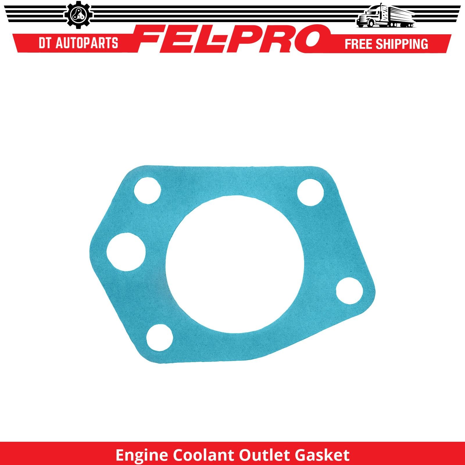 For 1957-1964 Ford P-100 3.6L L6 Engine Coolant Outlet Gasket Fel-Pro 1958 1959
