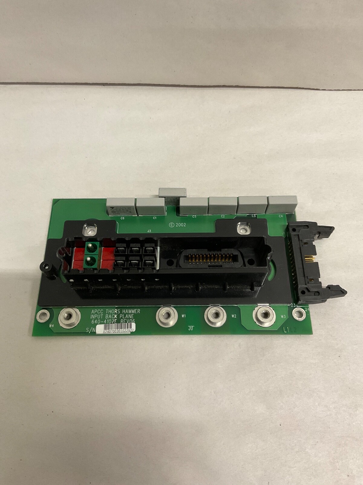 APC 640-4107E REV 06 APCC THORS HAMMER BACKPLANE FOR SYMMETRA PX UPS