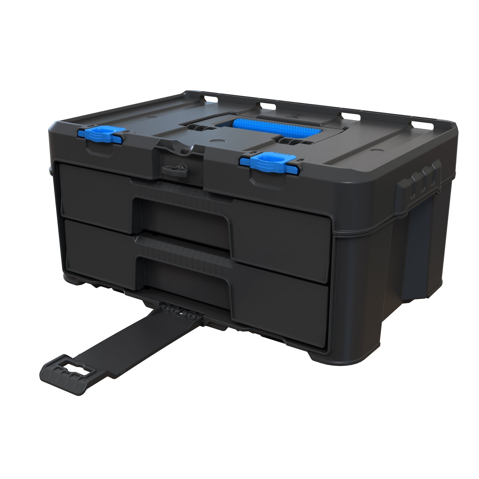 Stack System Two Drawer Tool Box Fits Hart's Modular Storage Organization System