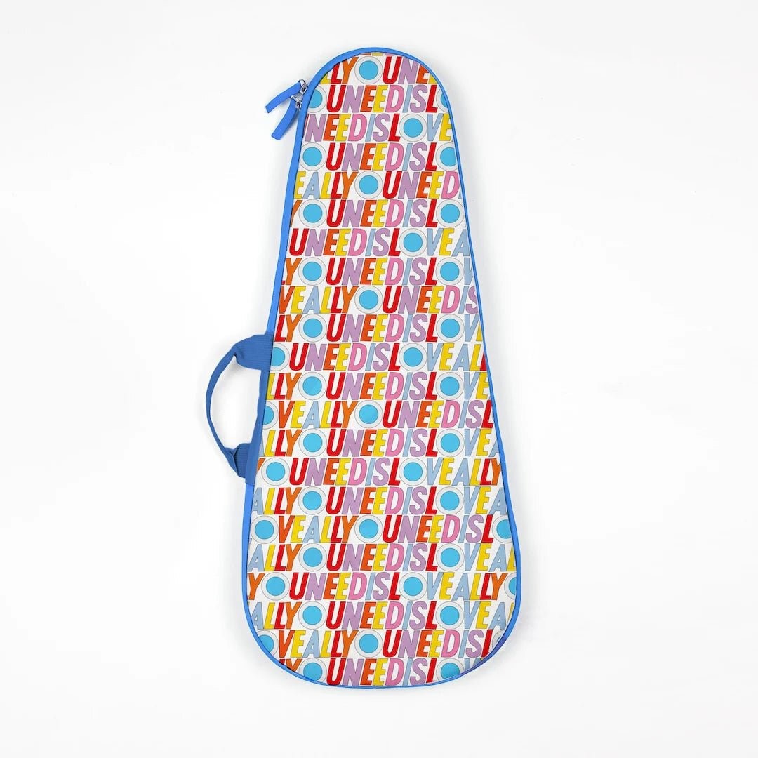 Loog Pro Gig Bag - Beatles All You Need Is Love Padded Carrier for Loog Pro Guit
