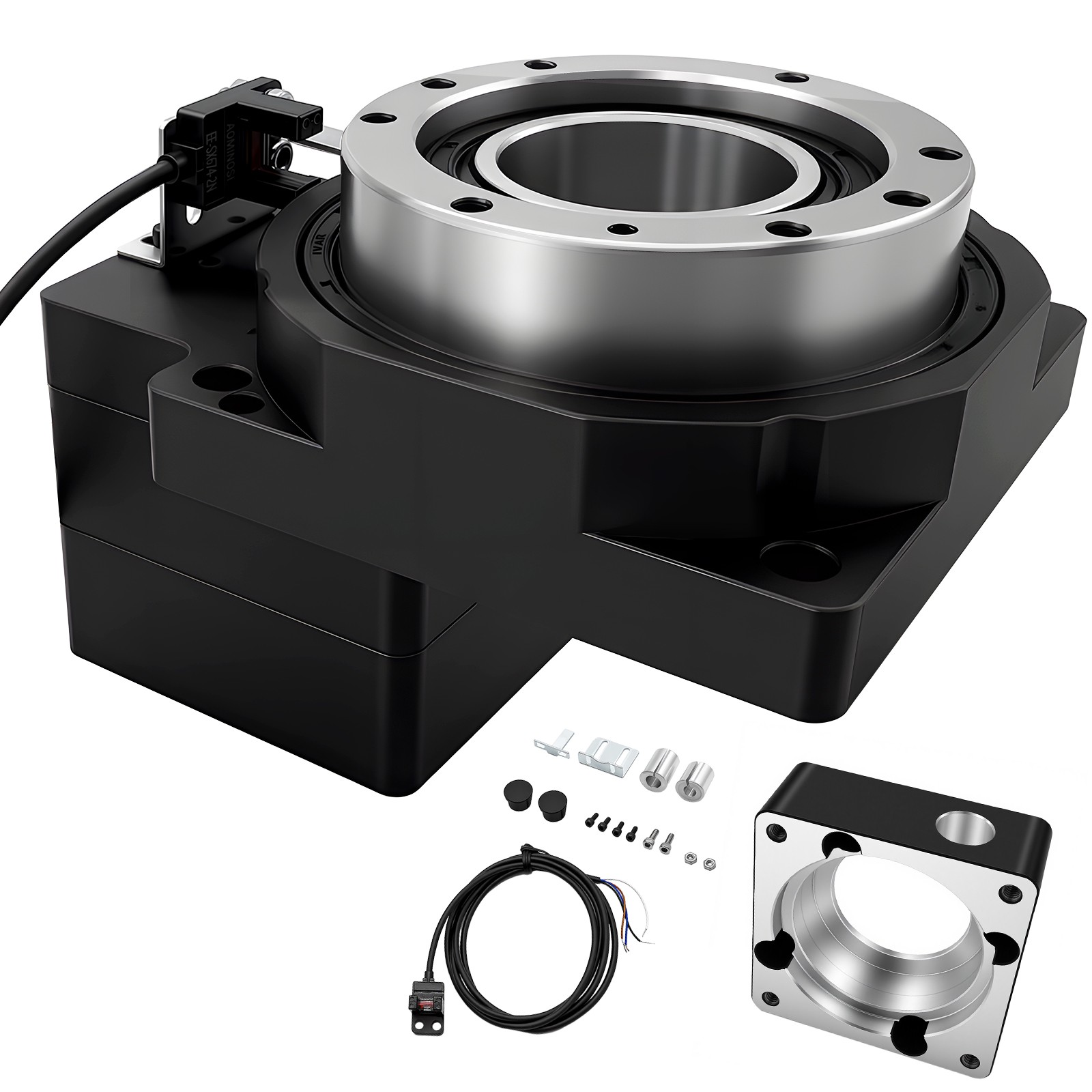 Hollow Rotary Platform turntable Circular nema23 57 60 Step Servo Motor Indexer