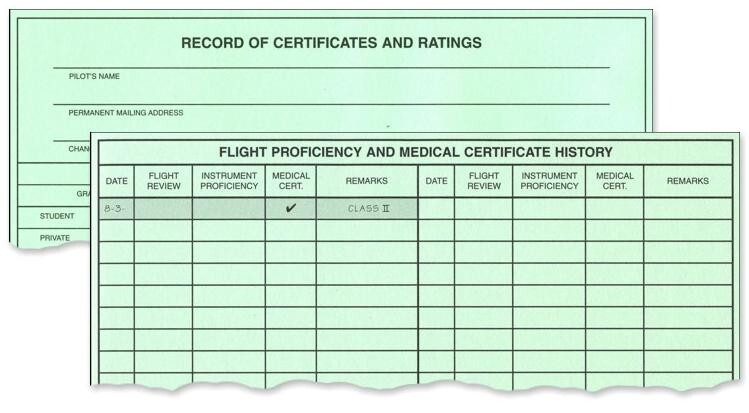 JEPPESEN STANDARD PILOT LOGBOOK p/n 10001315