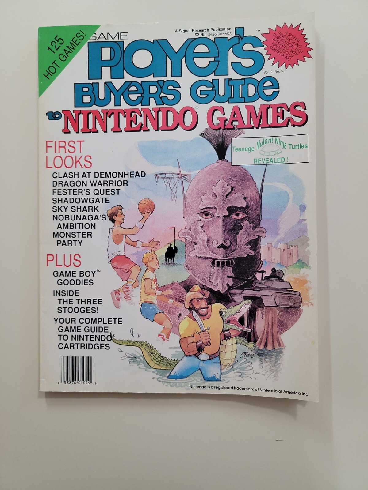 Vintage Game Player's Nintendo Buyers Guide Premiere Vol 2 Issue #5