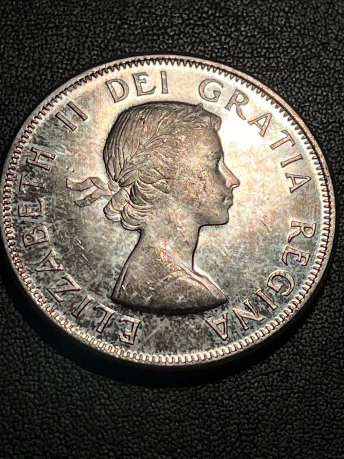 1959 Canada Half Dollar Silver Coin Nice BU+ #1