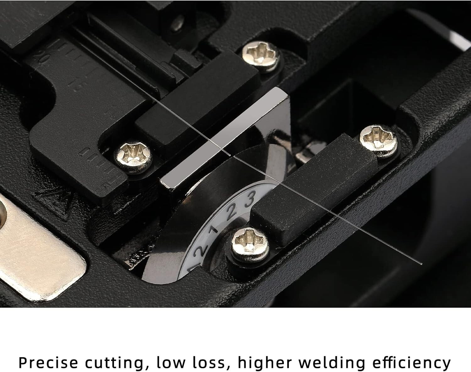 Fiber Cleaver Ftth Fiber Optic Tools High Precision 6C Cable Cutting Fiber Op...