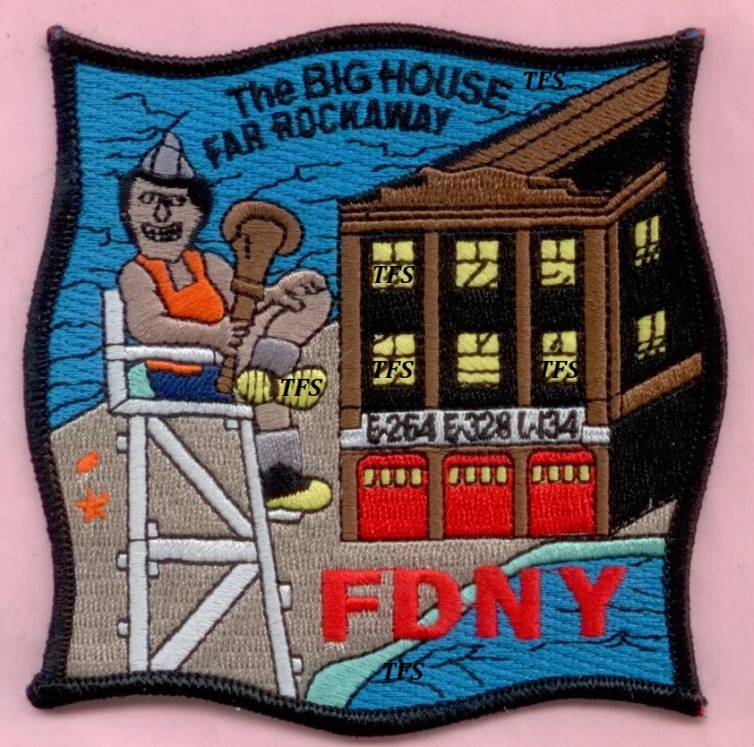 New York City Fire Dept Engine 264 Engine 328 Ladder 134 Patch