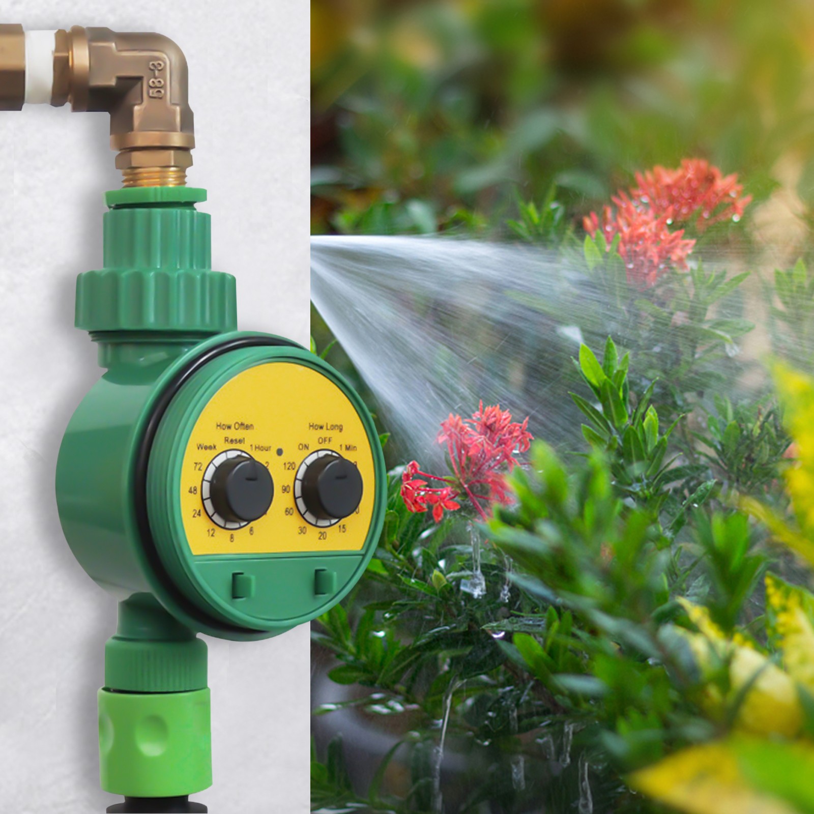 Water Timer Garden Irrigation Controller Digital Intelligence Watering System