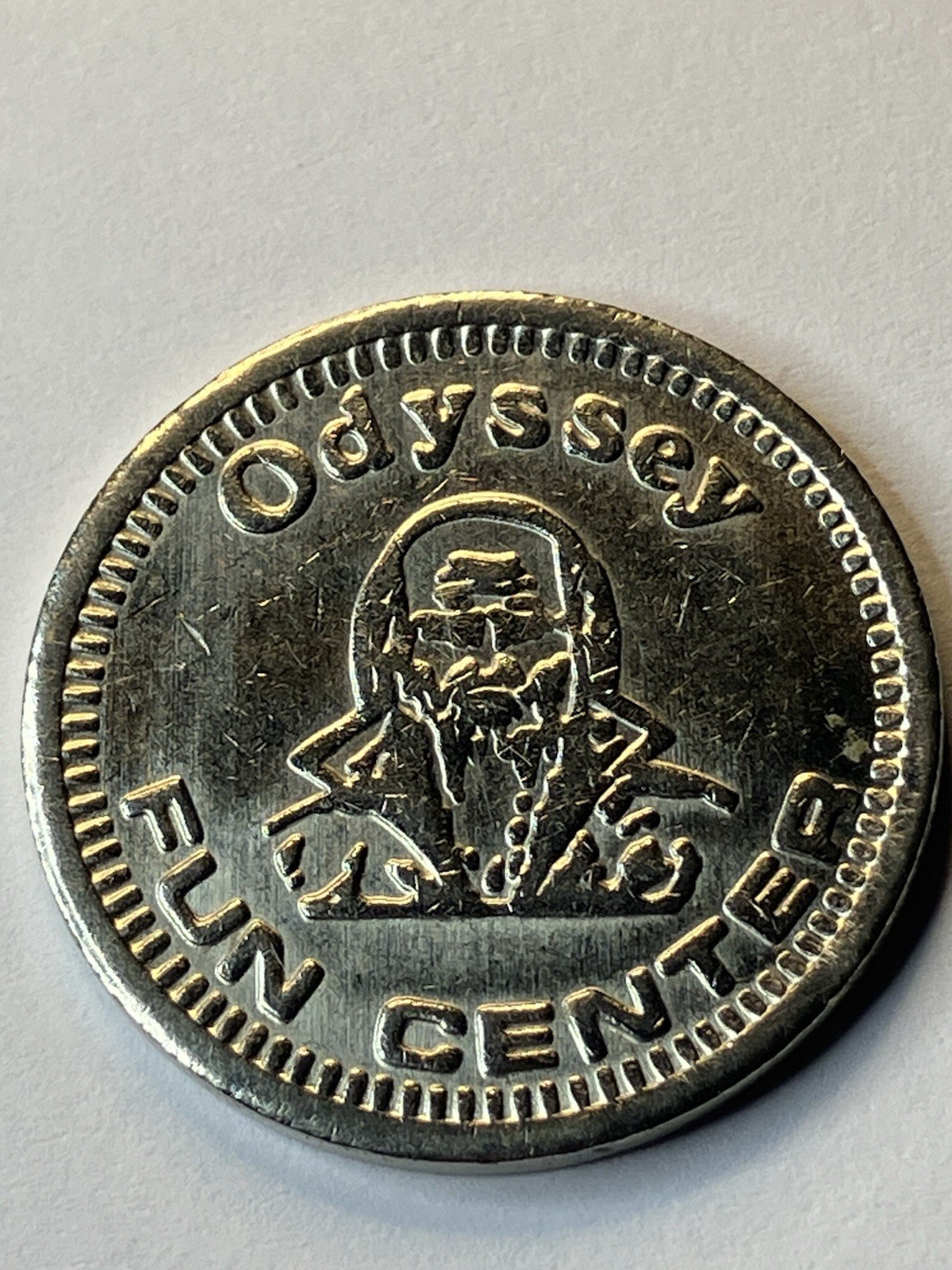 Odyssey Fun Center Sheboygan Hills Wisconsin Arcade Token Obsolete 22mm #ua1