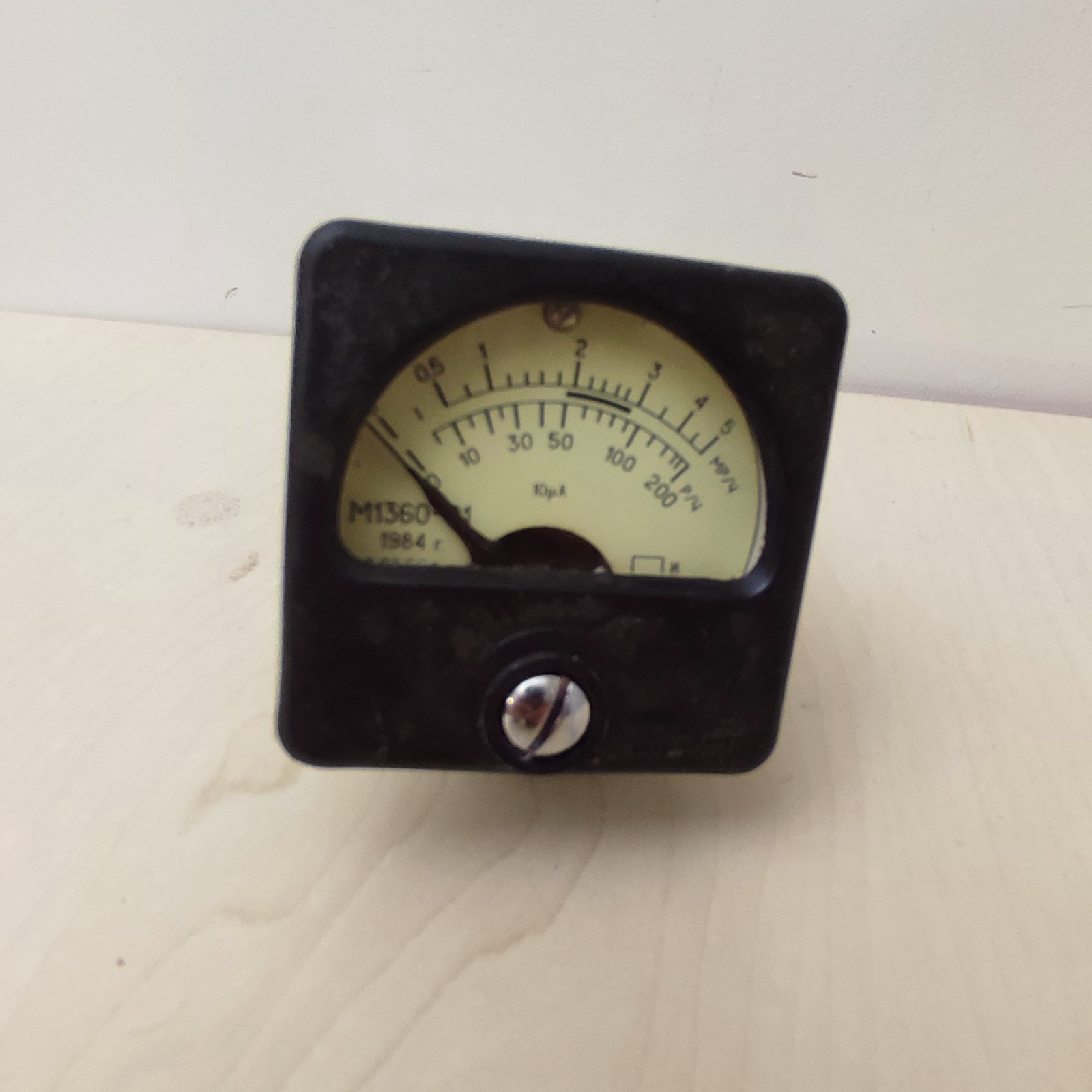 Ammeter micoammeter scale for DP-5V geiger counter spare part