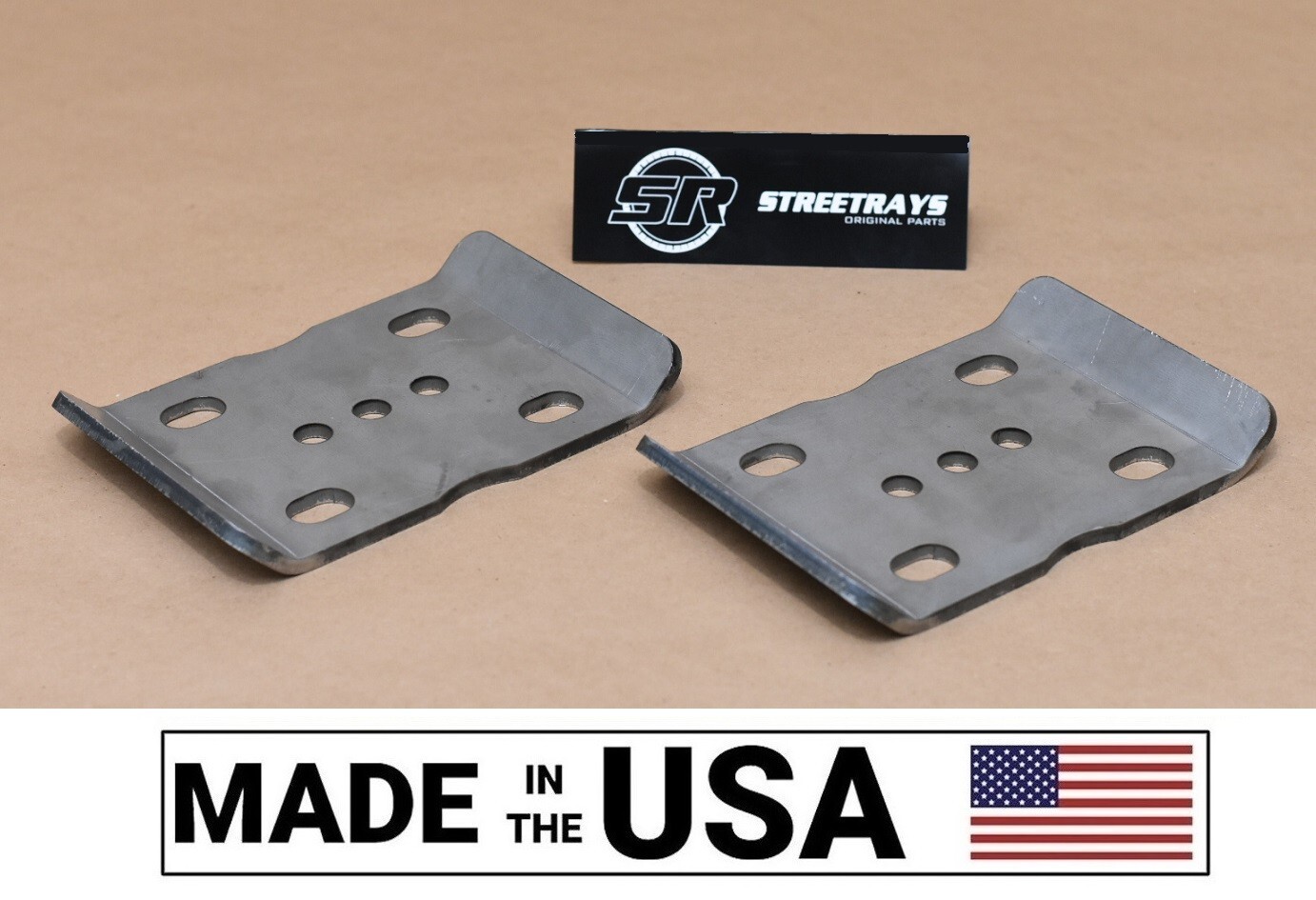 [SR] U-Bolt Plates Set for GM Chevy 14 Bolt / 8.8 (3.25") Rear Axle (FREE SHIP)