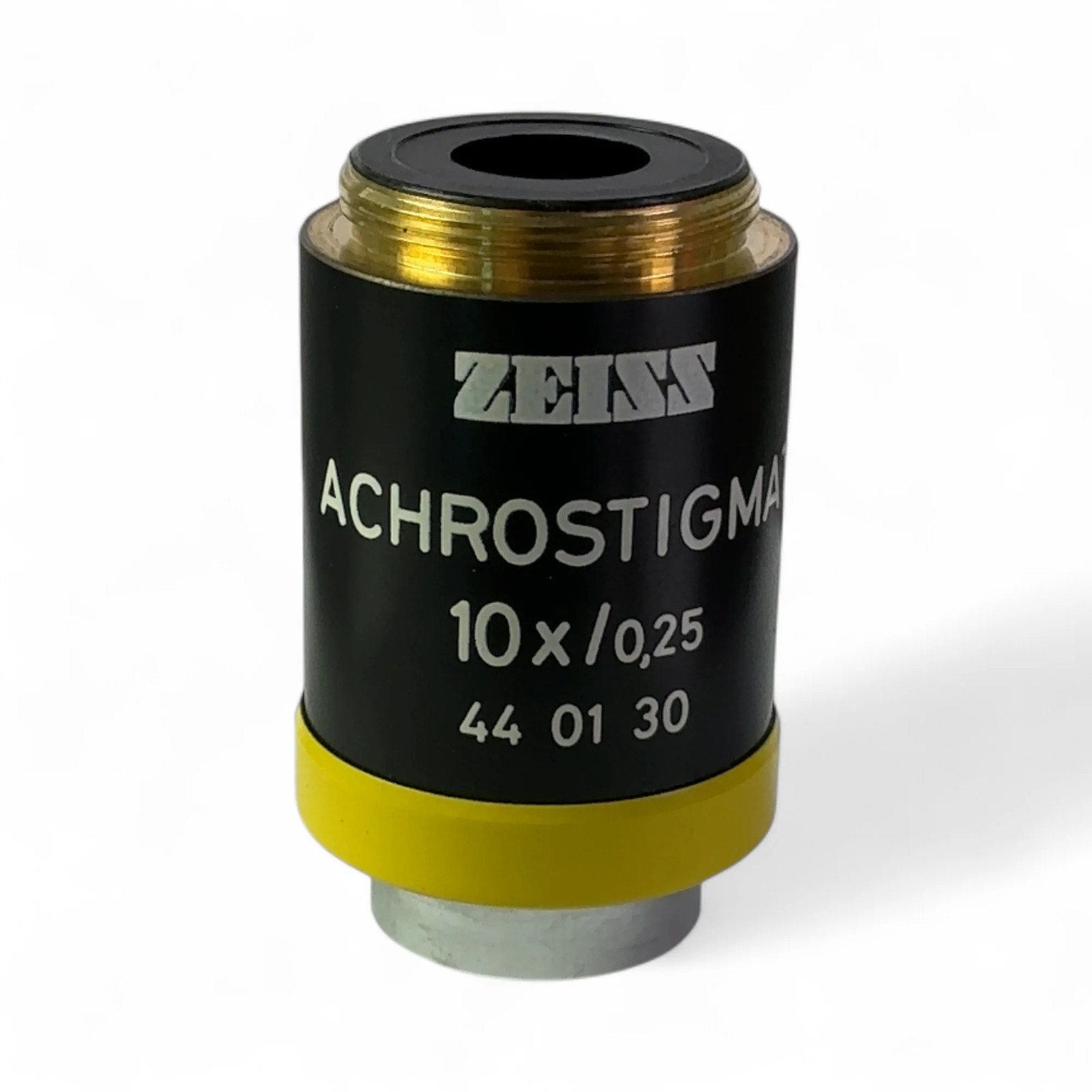 Zeiss Achrostigmat Microscope Objective Lens 10x / 0.25 44 01 30 FREE SHIPPING