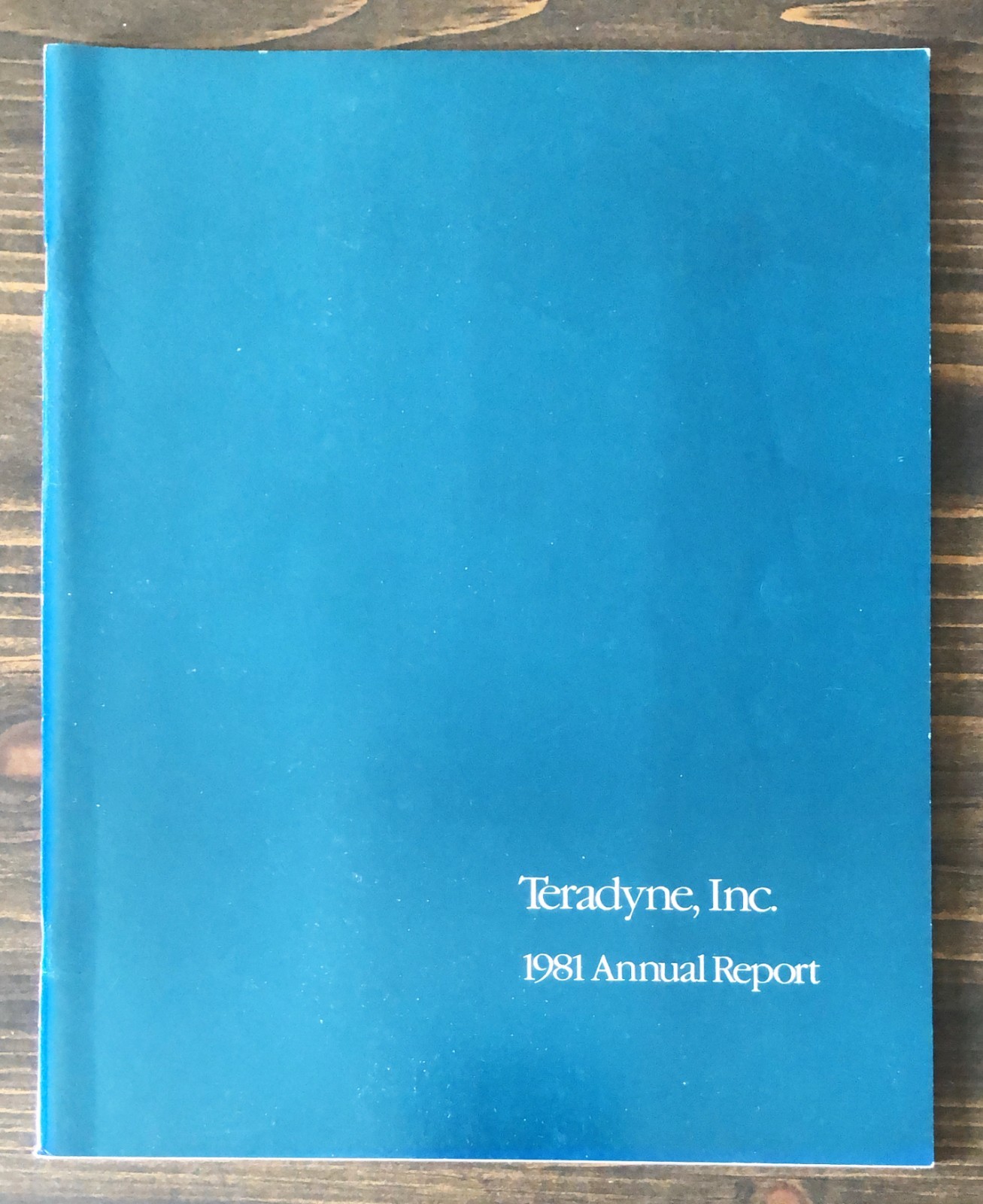 1981 Teradyne, Inc. Annual Report