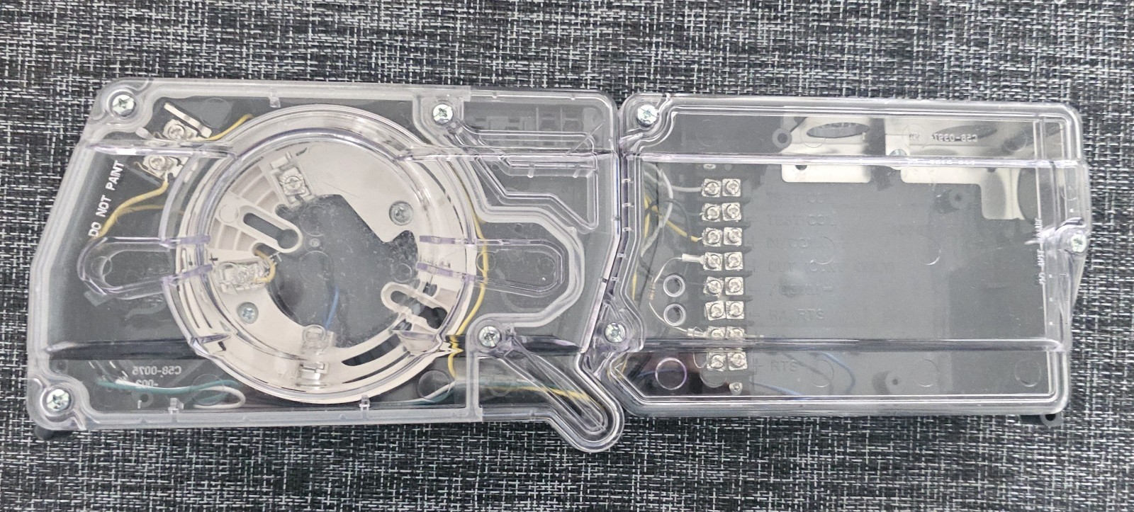 Fire-Lite D355PL Duct Smoke Detector Housing ( without Smoke Det Head )