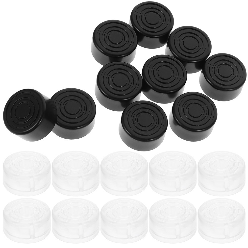 20 Pcs Guitar Effects Footswitch Toppers Accessories Pedal Button